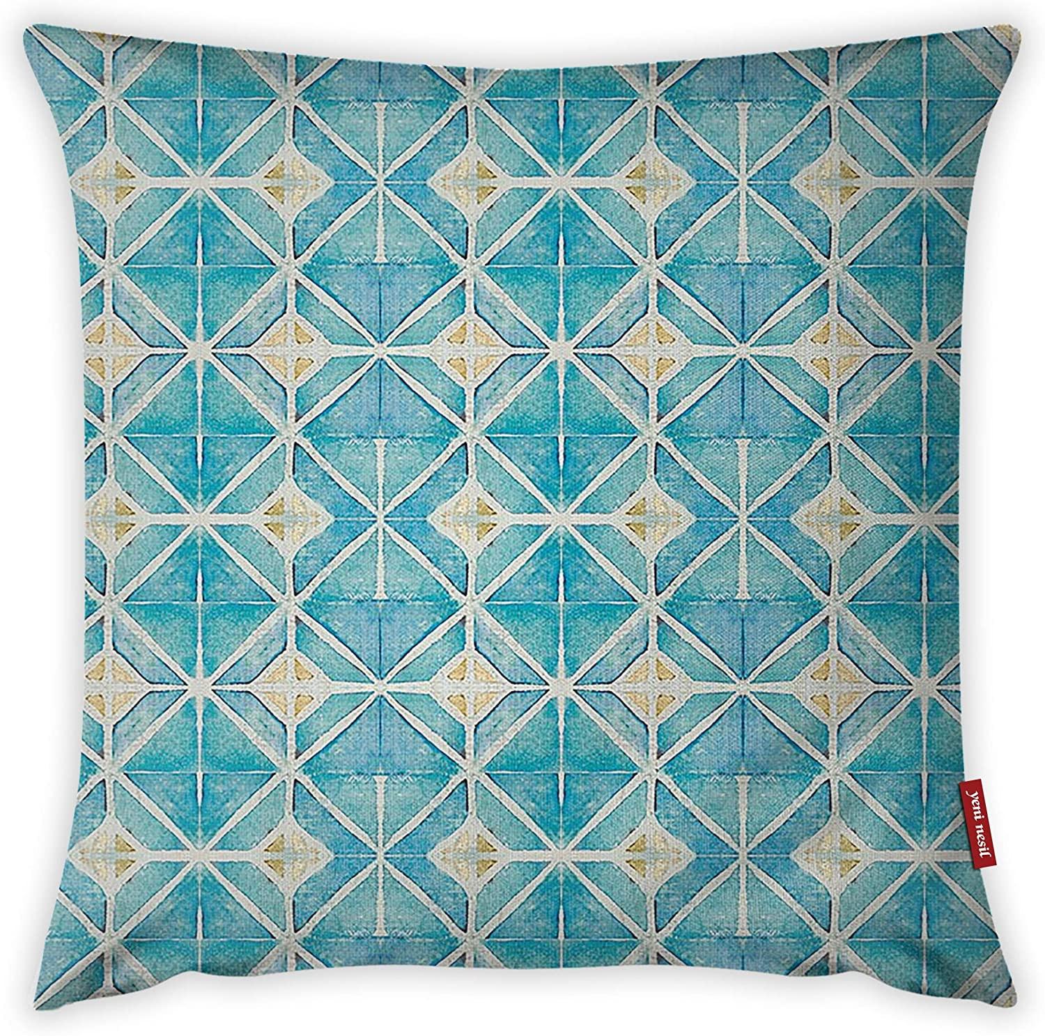 Mon Desire Decorative Throw Pillow Cover, Multi-Colour, 44 x 44 cm, MDSYST4884