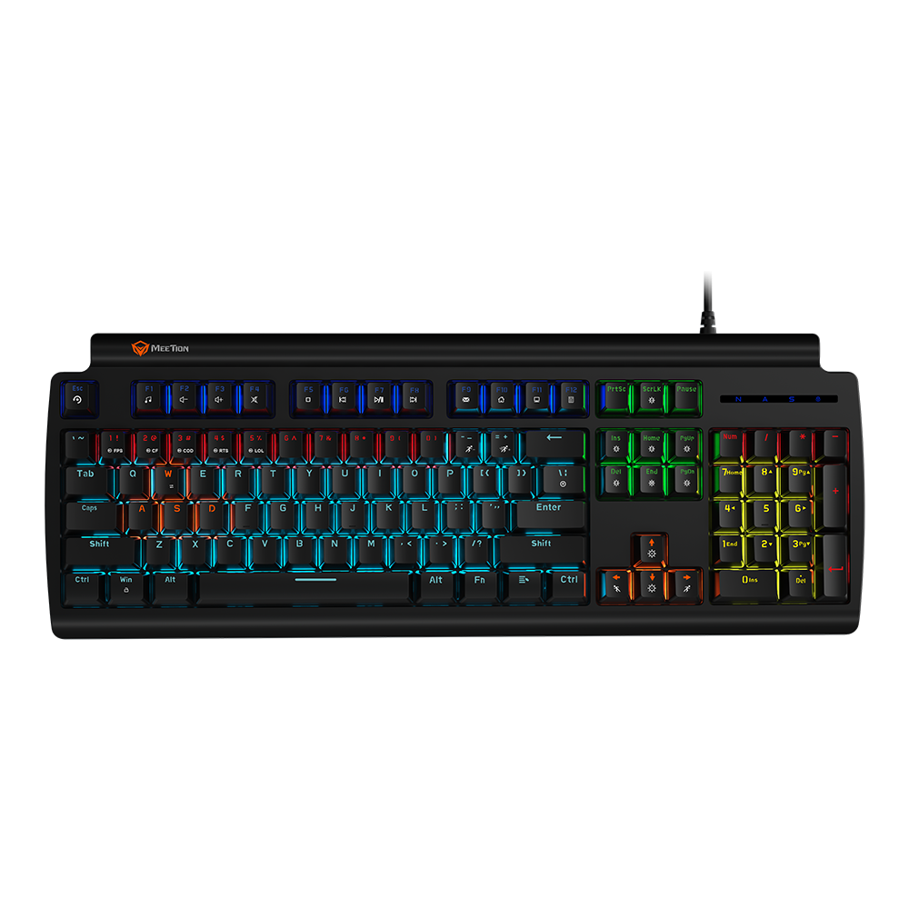 Meetion MK600MX Blue Switch RGB Mechanical Gaming Keyboard