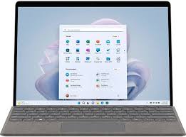 مايكروسوفت سيرفس برو 9  معالج Core™ i7-1255U سعة تخزين 256 جيجابايت SSD ذاكرة وصول عشوائي 16 جيجابايت شاشة تعمل باللمس مقاس 13 بوصة (2880x1920) نظام التشغيل ويندوز 11  2 كاميرا غطاء Signature أسود رفيع قلم 2 لون أخضر غامق