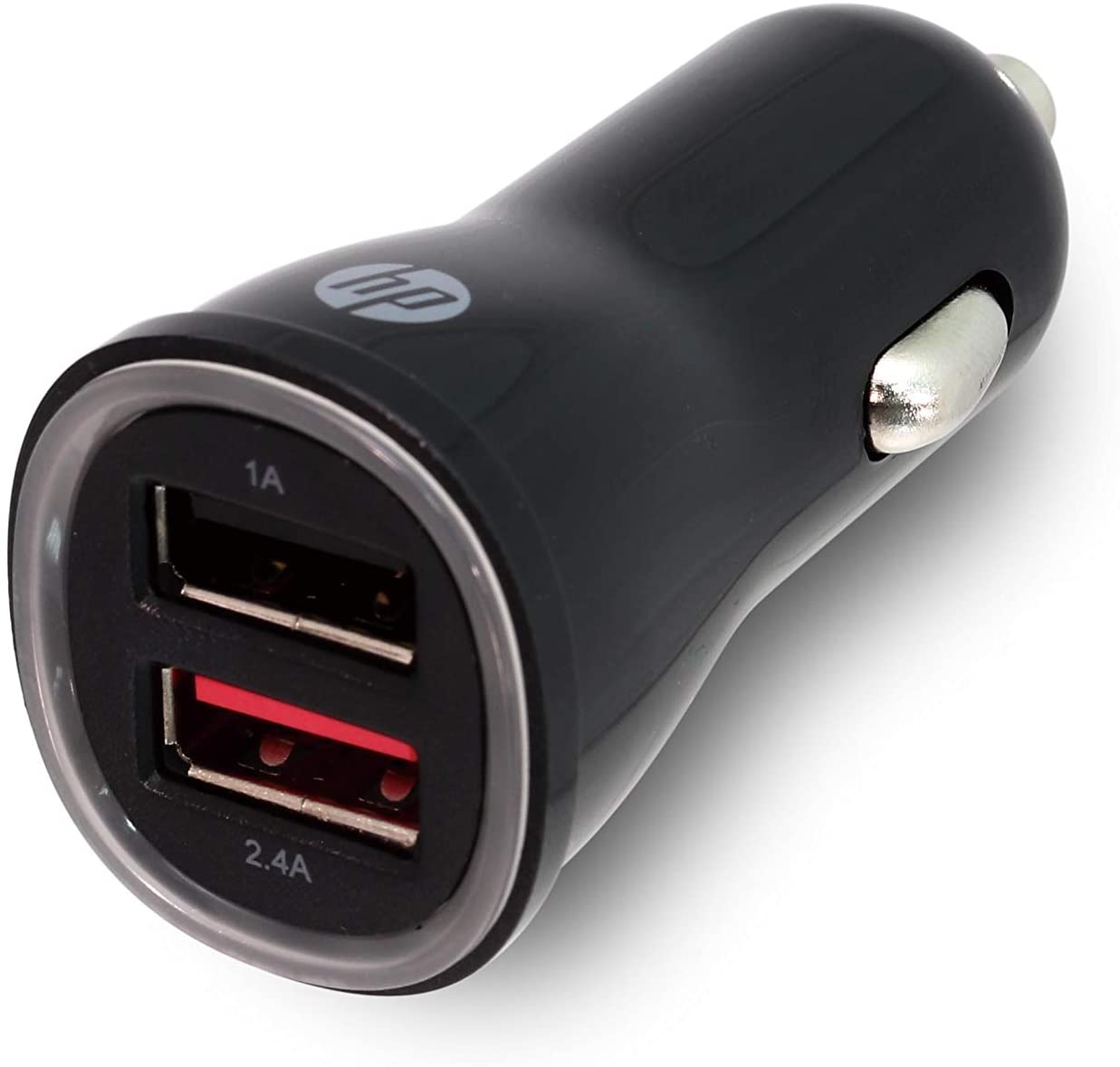 Dual USB Car Charger HP046GBBLK0TW/One Size/Black