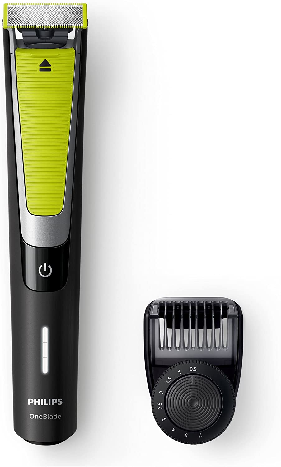 Philips Oneblade Pro Shaver & Trimmer, Blacklime Greensilver, Qp650523