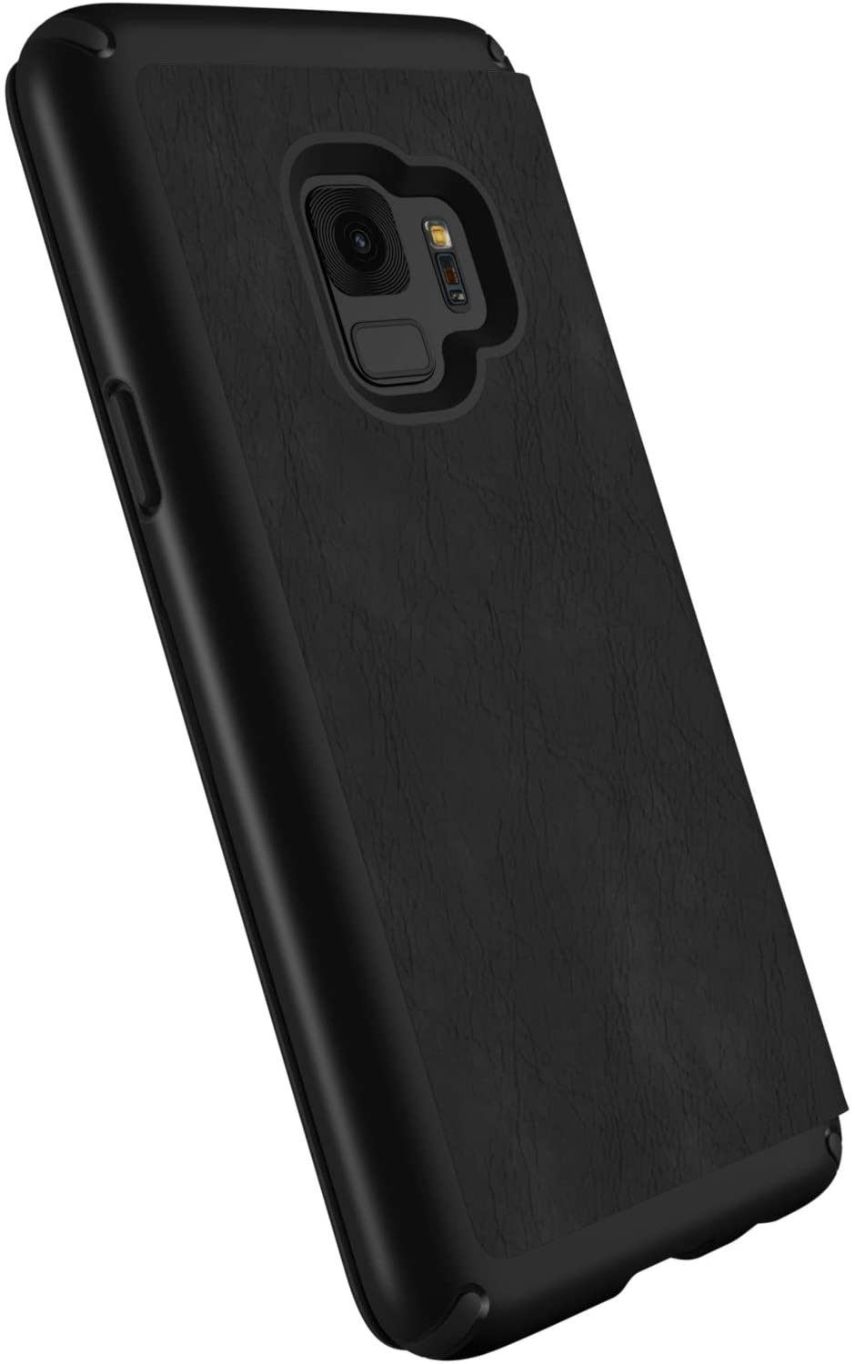 SPECK Presidio Folio Leather Cover f. Samsung Galaxy S9, Black