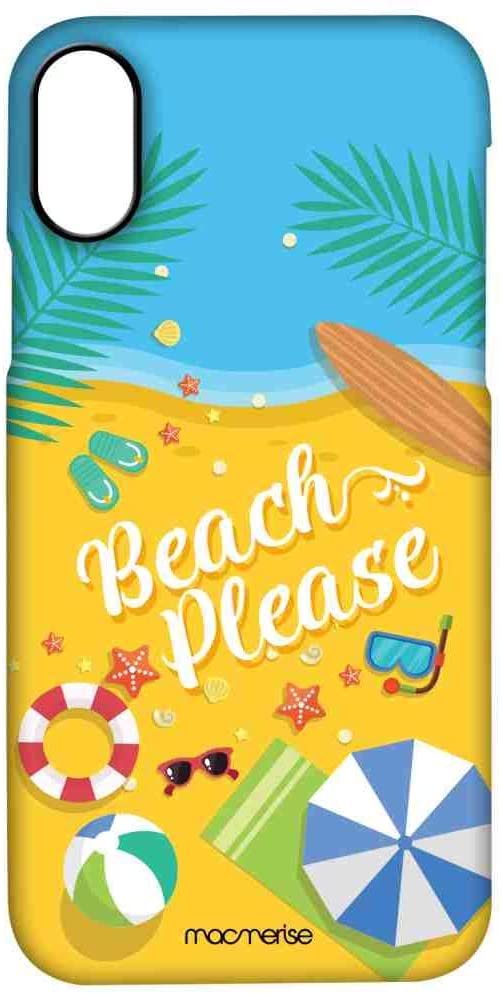 Macmerise IPCIPXPMI3220 Beach Please - Pro Case for iPhone X - Multicolor (Pack of1)