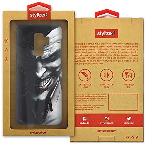 Stylizedd Samsung Galaxy S9 Plus Slim Snap Case Cover Matte Finish - Arkham Joker - One Size , Multicolor