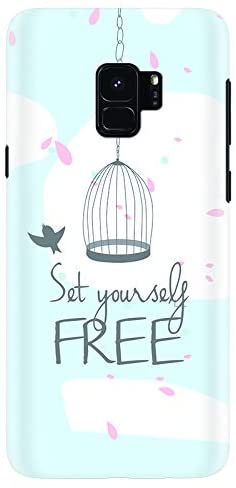 جراب Stylizedd لهاتف Samsung Galaxy S9 Slim Snap Case - Set Yourself Free