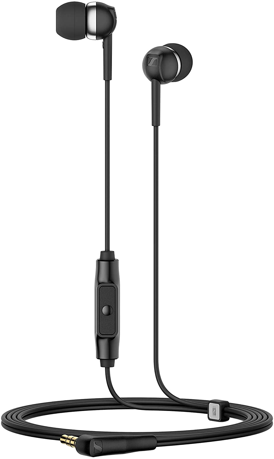 Sennheiser CX 80s in Ear Earphone with Mic/Black/One size