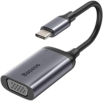 Baseus Enjoyment Series Type-C to VGA + PD HUB Convertor Grey