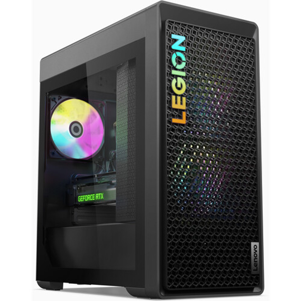 سطح المكتب الألعاب لينوفو LEGION T5 26IRB8  كور i7-13700F  مساحة 1 تيرا بايت إس دي 16 جيجابايت ويندوز 10 برو نفيديا آر تي إكس 4070 12288 ميجابايت (لوحة مفاتيح + ماوس هدية بداخل البوكس) - أسود