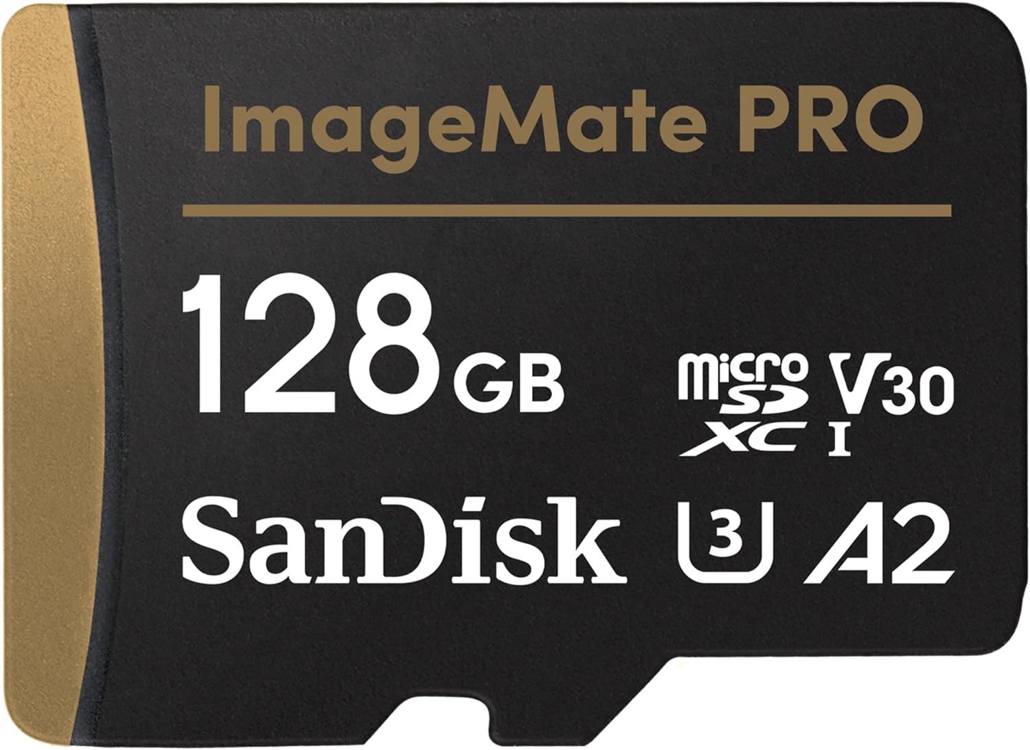 بطاقة ذاكرة سانديسك مايكرو اس دي Imagemate Pro مع محول 200 ميجابايت/ثانية (SDSQXCD-128G-AWCJA) 128 جيجابايت