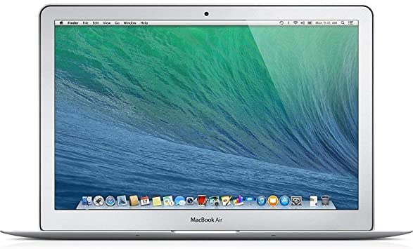 ِِِApple MacBook Air Early 2014, A1466, 6,2 13 Inches, Core i5, 8GB RAM, 256GB, English Keyboard - Silver