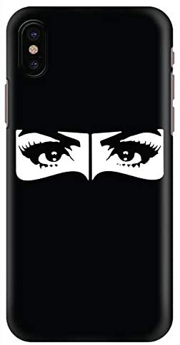 Stylizedd iPhone XS/iPhone X Snap Classic Matte Case Cover Matte Finish - Naqabi Eyes