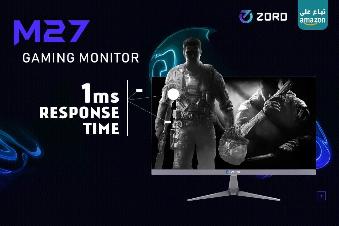 ZORD M27 GAMING MONITOR 27INCH,Silver