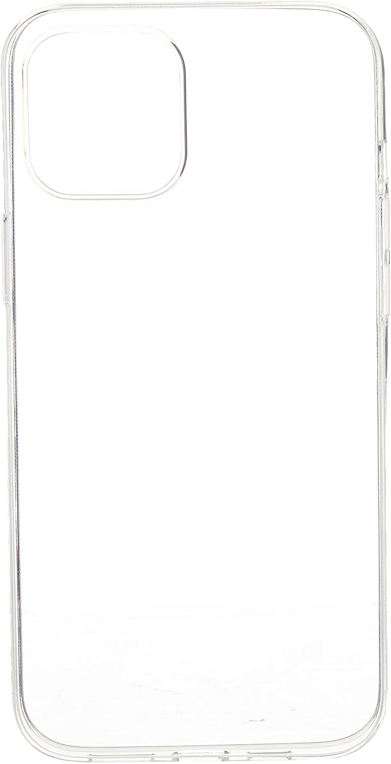 Green TPU Back Case for iPhone 12 Pro Max 6.7" - Clear