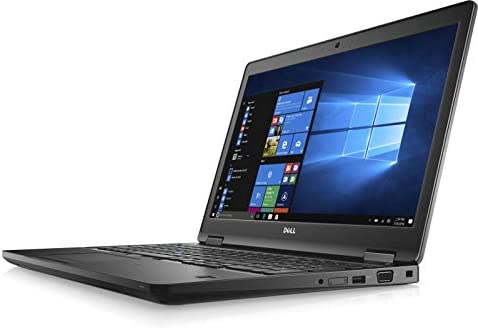 لاب توب Dell Latitude 5580 i5-6th، 8GB، DDR4، 128GB SSD، Windows 10 Pro، 15.6، ENG KB، أسود