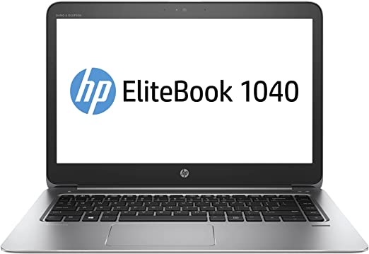 HP Elitebook Folio 1040 G3 Intel core i5 6th Gen 8GB Ram 256GB SSD Eng Keyboard, Silver/Black