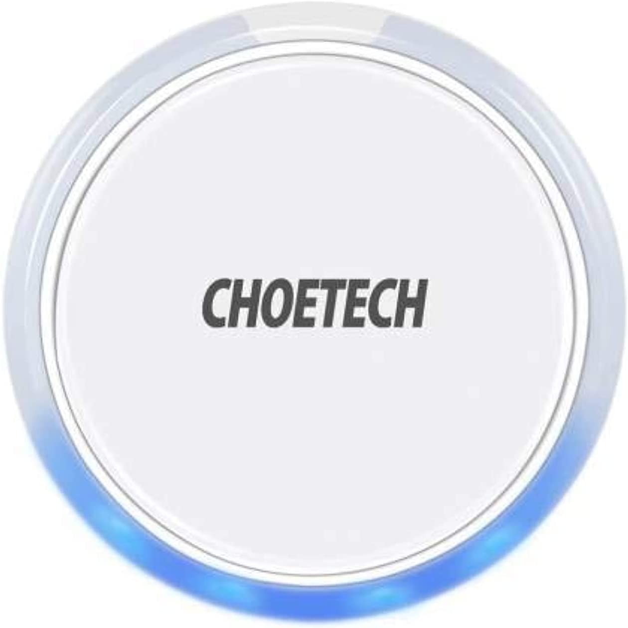 لوحة شحن لاسلكية حثية من Choetech بيضاء