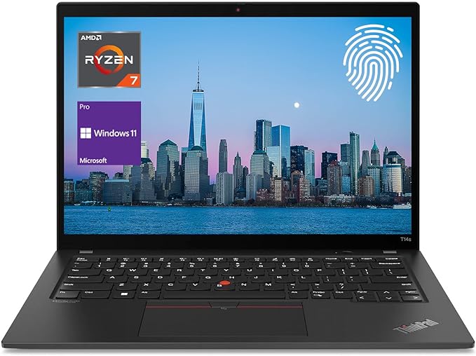 Lenovo Thinkpad T14s Gen 2 Intel Core I7-1165g7 Processor, 8gb Ram, 512gb Ssd, 14 Inch Fhd Display, Windows 10 Pro