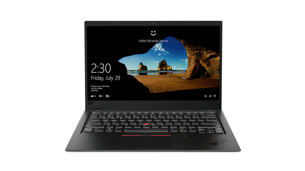 Lenovo ThinkPad X1 Carbon Gen 8,Intel Core i7-10510U CPU 2.30GHZ, 16GB Ram, 1TB, Integrated INTEL UHD Graphic, 14 Inch Ultra HD Display, Windows 10 Pro, Bluetooth, Webcam, Arabic, Black