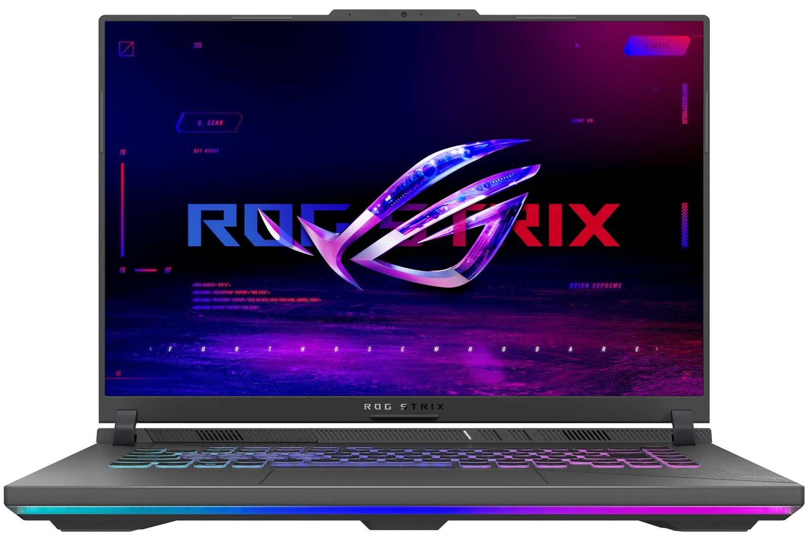 Asus ROG STRIX G16 G614JVR-ES94 GAMING - Core i9-14900HX - 1TB SSD 16GB  16" - 240Hz IPS  - Windows 11 - NVIDIA RTX 4060 8192MB ELIPSE