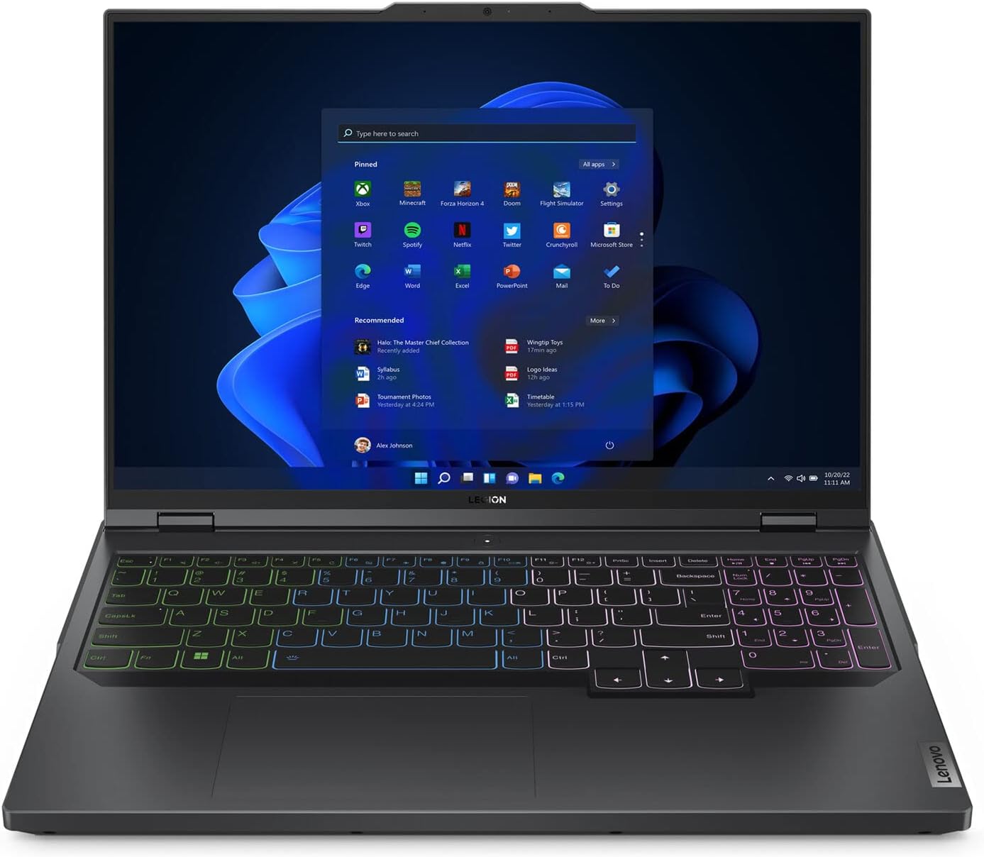 Lenovo LEGION PRO 5 16IRX8 GAMING Core™ i7-13700HX 1TB SSD 16GB 16" (2560x1600) 165Hz IPS WIN11 NVIDIA® RTX 4070 8192MB ONYX GREY RGB Backlit Keyboard.