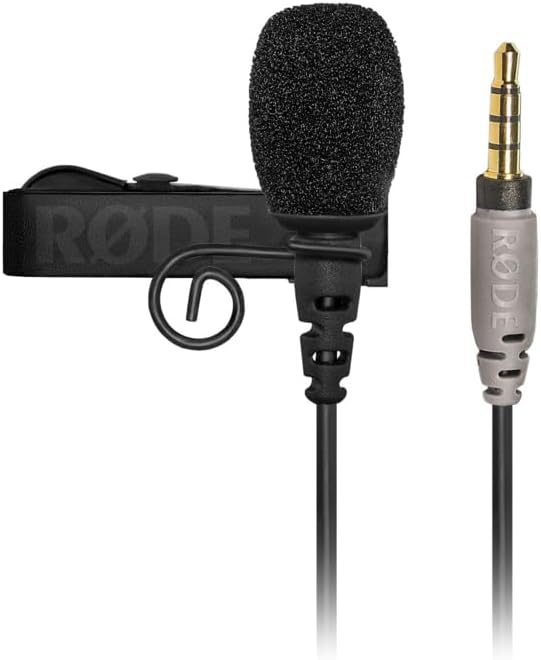 Rode Smartlav+ Lavalier Microphone for Smartphone/Microphone/Black