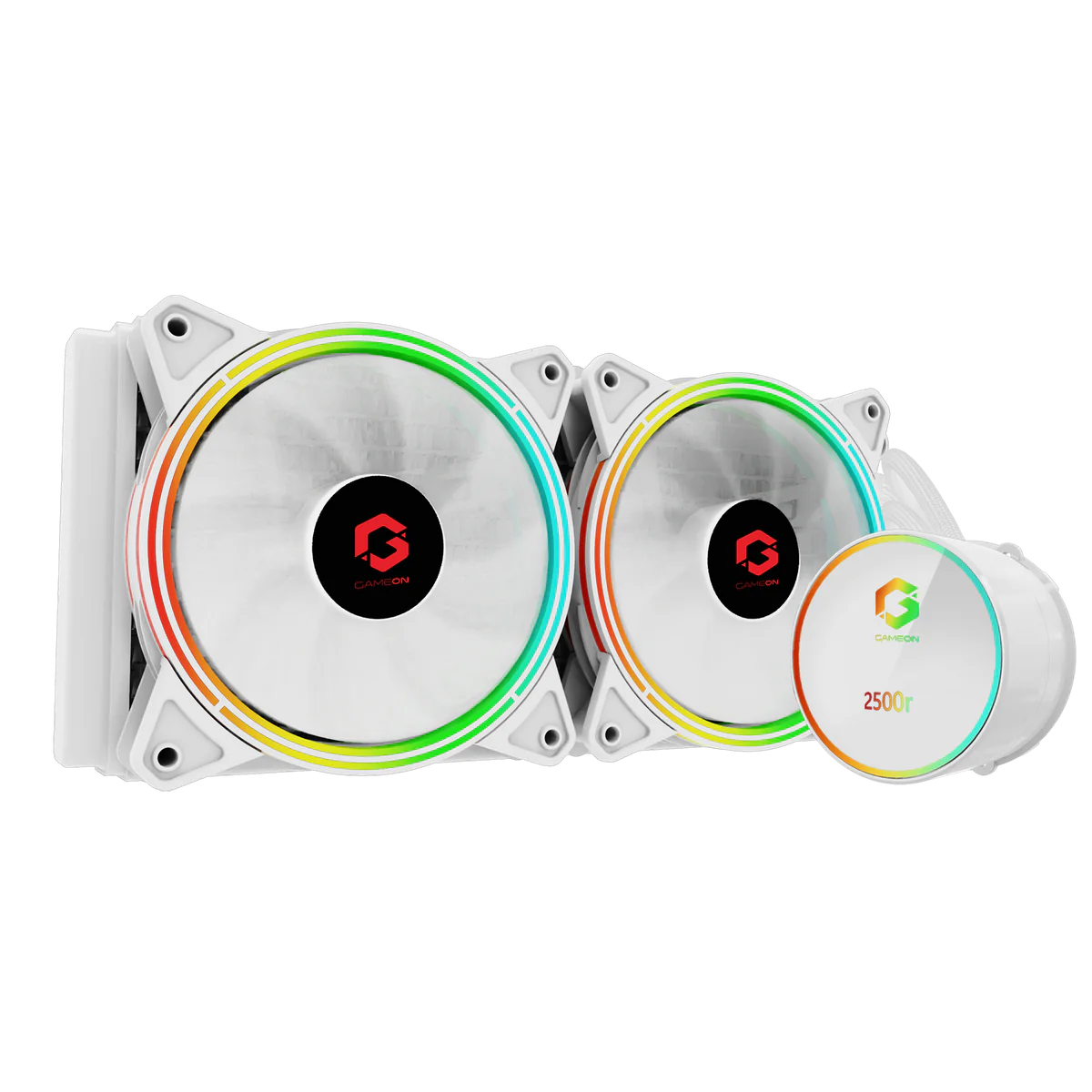 GAMEON KRAKEN A380 240mm Liquid CPU Cooler - White