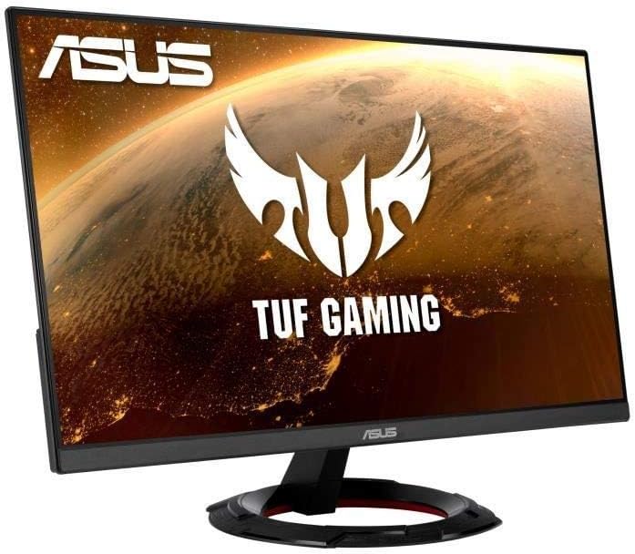 ASUS TUF Gaming VG249Q1R Monitor – 23.8 inch Full HD (1920 x 1080), IPS, Overclockable 165Hz(Above 144Hz), 1ms MPRT, Extreme Low Motion Blur, FreeSync Premium, 1ms (MPRT), Shadow Boost