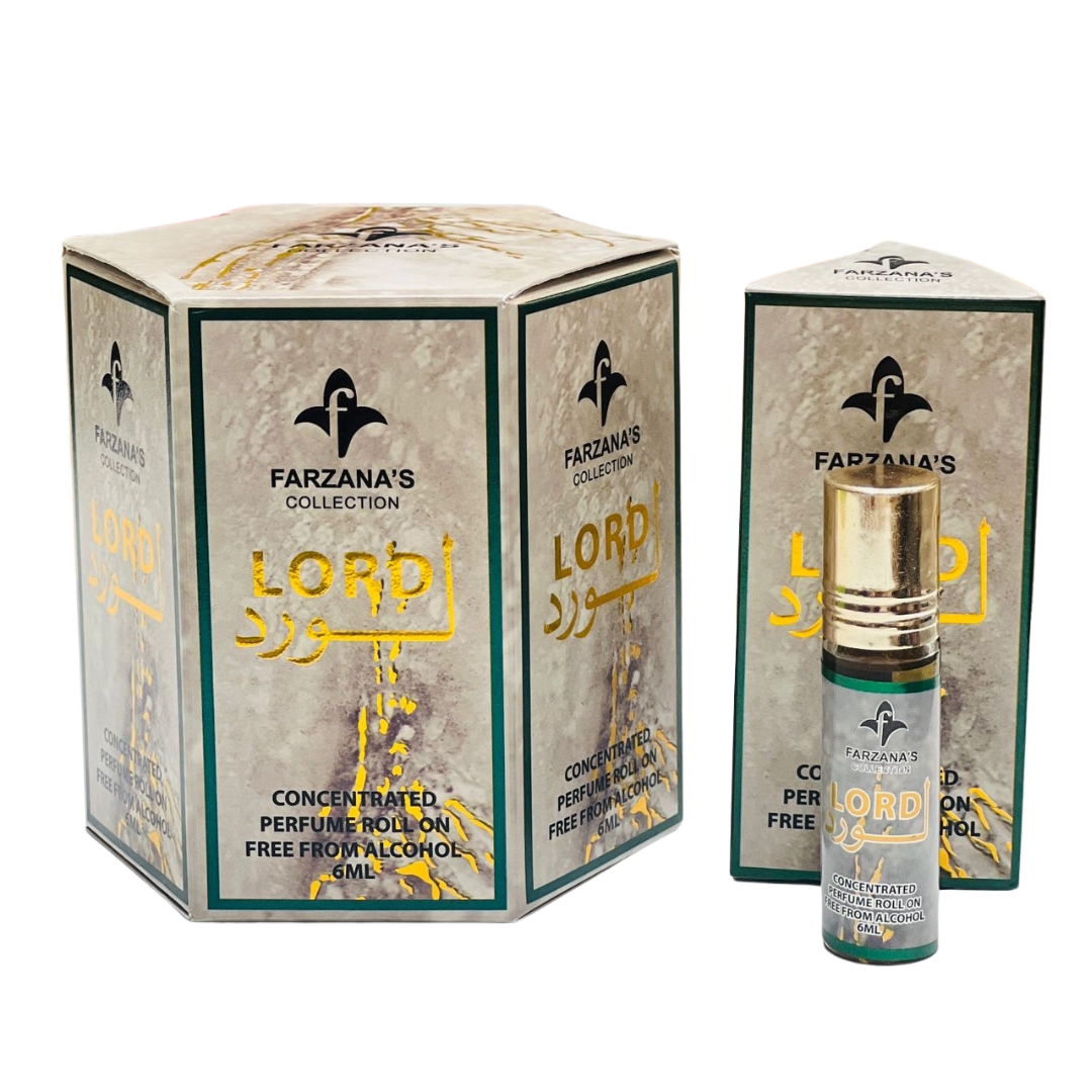 Lord Attar Roll On 6ml - 6 Piece Set