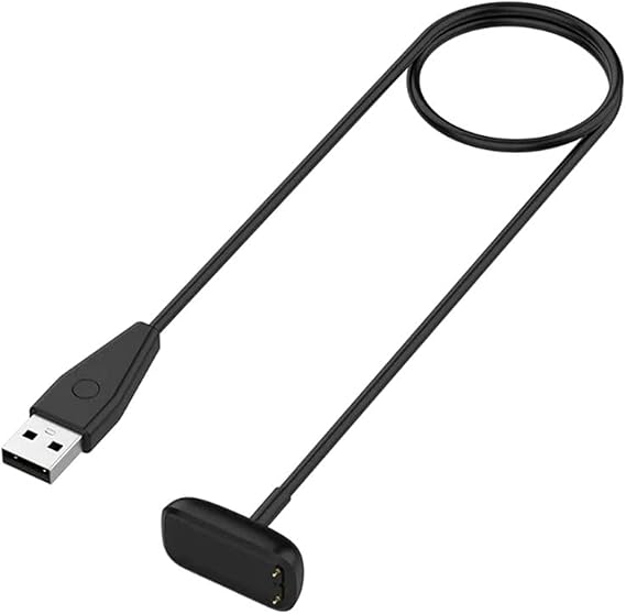 Replacement USB Charging Cable Charger 100cm Compatible with Fitbit Luxe/Charge 5