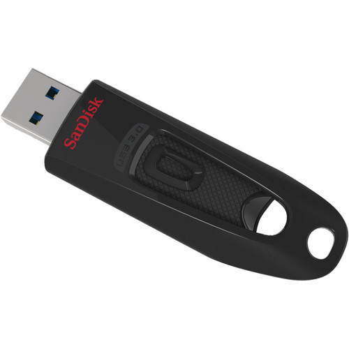 SanDisk USB Ultra 3.0 Flash Drive 130MB/S 64GB - Black